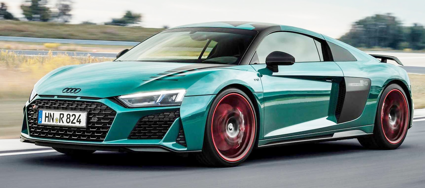 Vẻ đẹp khó cưỡng của Audi R8 bản đặc biệt “Green Hell Edition”